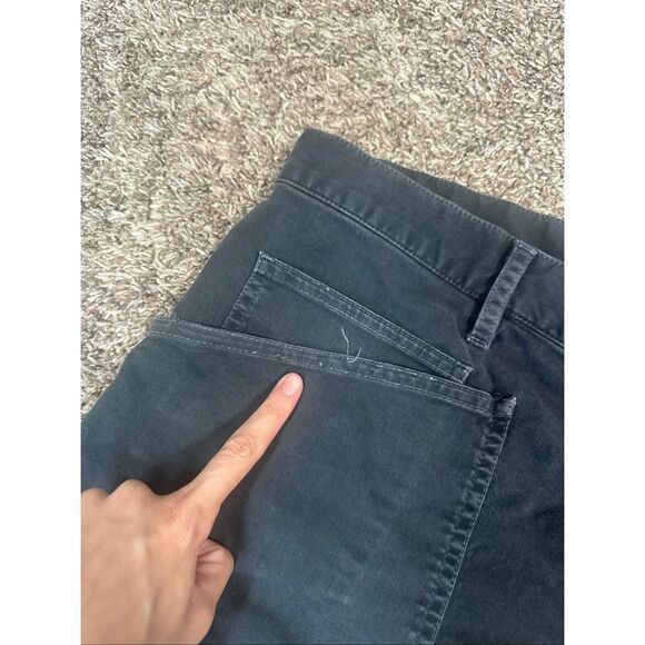 Nili Lotah Shon Pant Carbon Gray Women’s 10 curved silhouette baggy twill boho - Picture 13 of 16